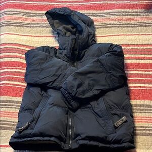 GAP kids winter jacket.  Navy. Girls or boys.